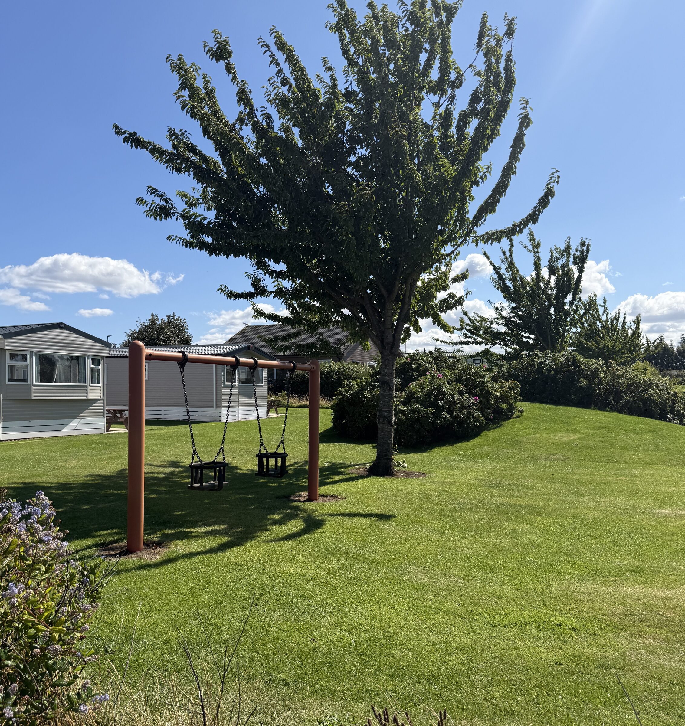 The play area at Gilsland Park, North Berwick